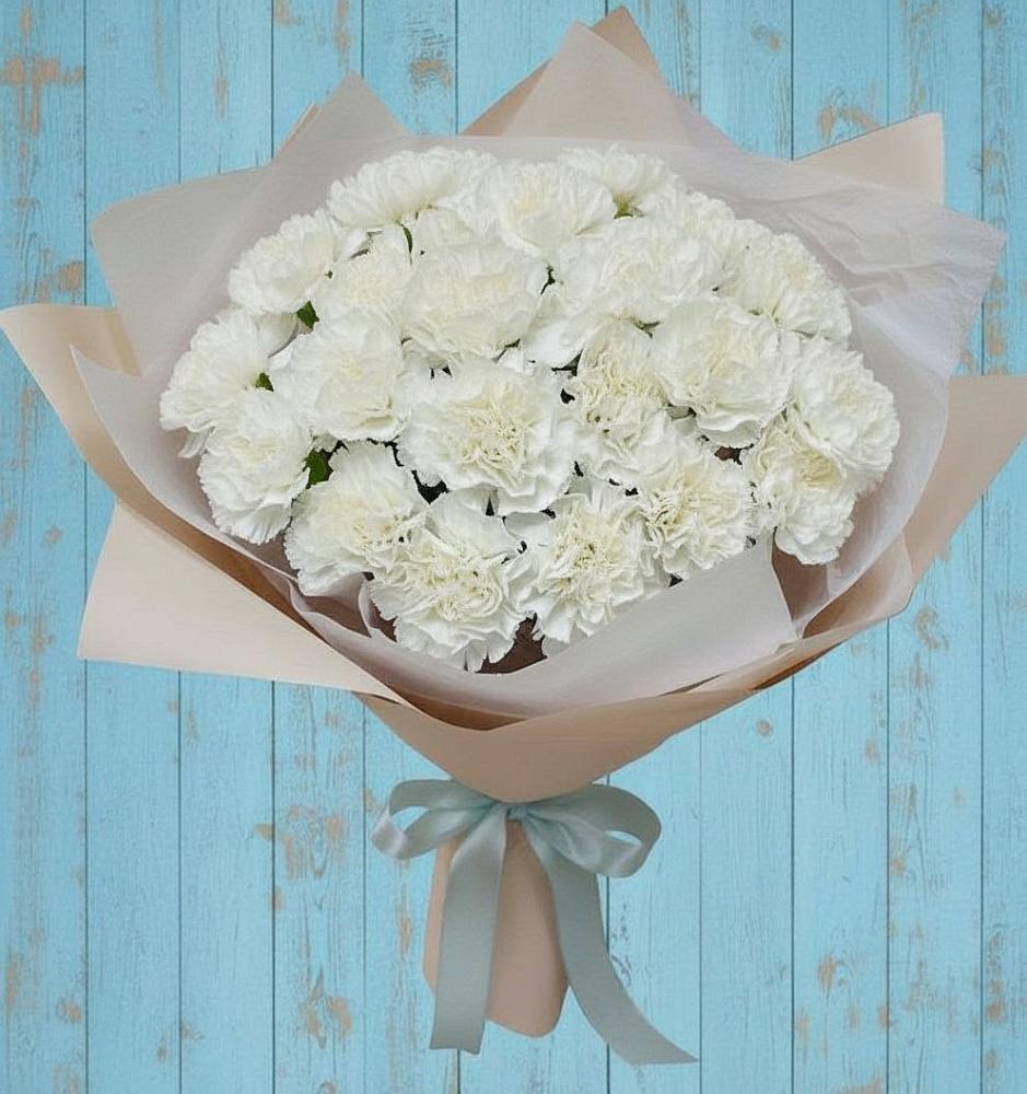 Букет цветов из: Гвоздики в Заводском