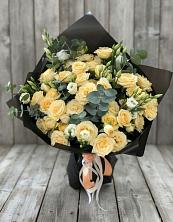Букет цветов из:  Розы и Лизиантусы в Заводском