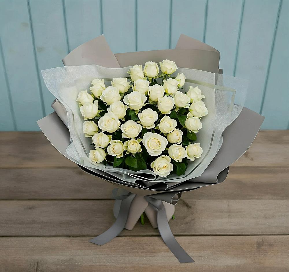 Букет Белоснежная нежность в Заводском
