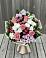 Букет цветов из: Альстромерии, Гвоздики, Розы и Хризантемы в Заводском