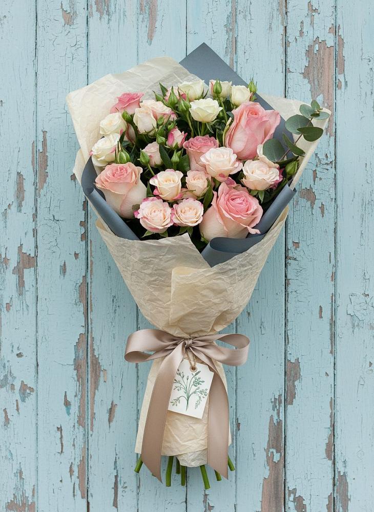 Букет цветов из: Розы в Заводском