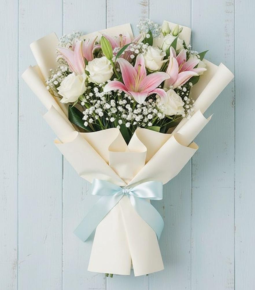 Букет цветов из: Лилии в Заводском