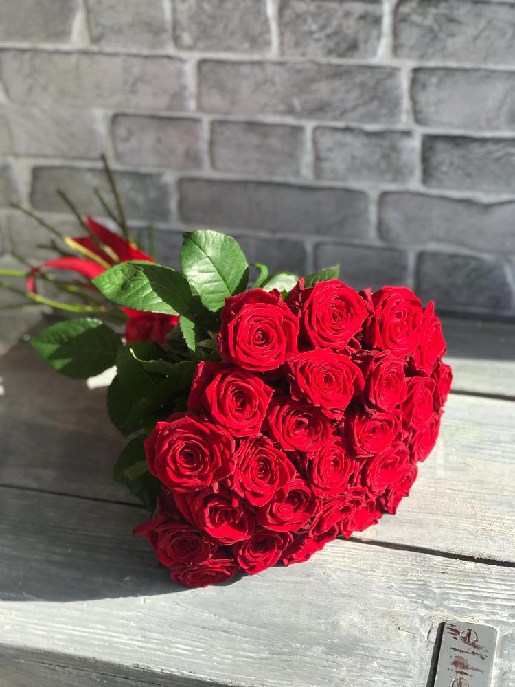 Букет Красные розы Фридом в Заводском