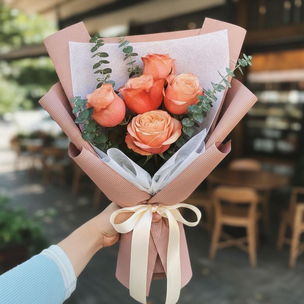 Букет цветов из: Розы в Заводском