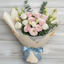 Букет цветов из:  Лизиантусы #REPLACE_PRED# Заводском