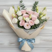 Букет цветов из:  Лизиантусы в Заводском