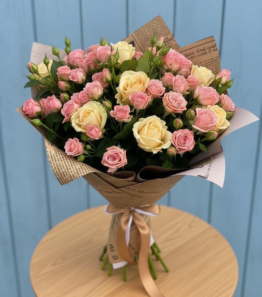 Букет цветов из: Розы в Заводском