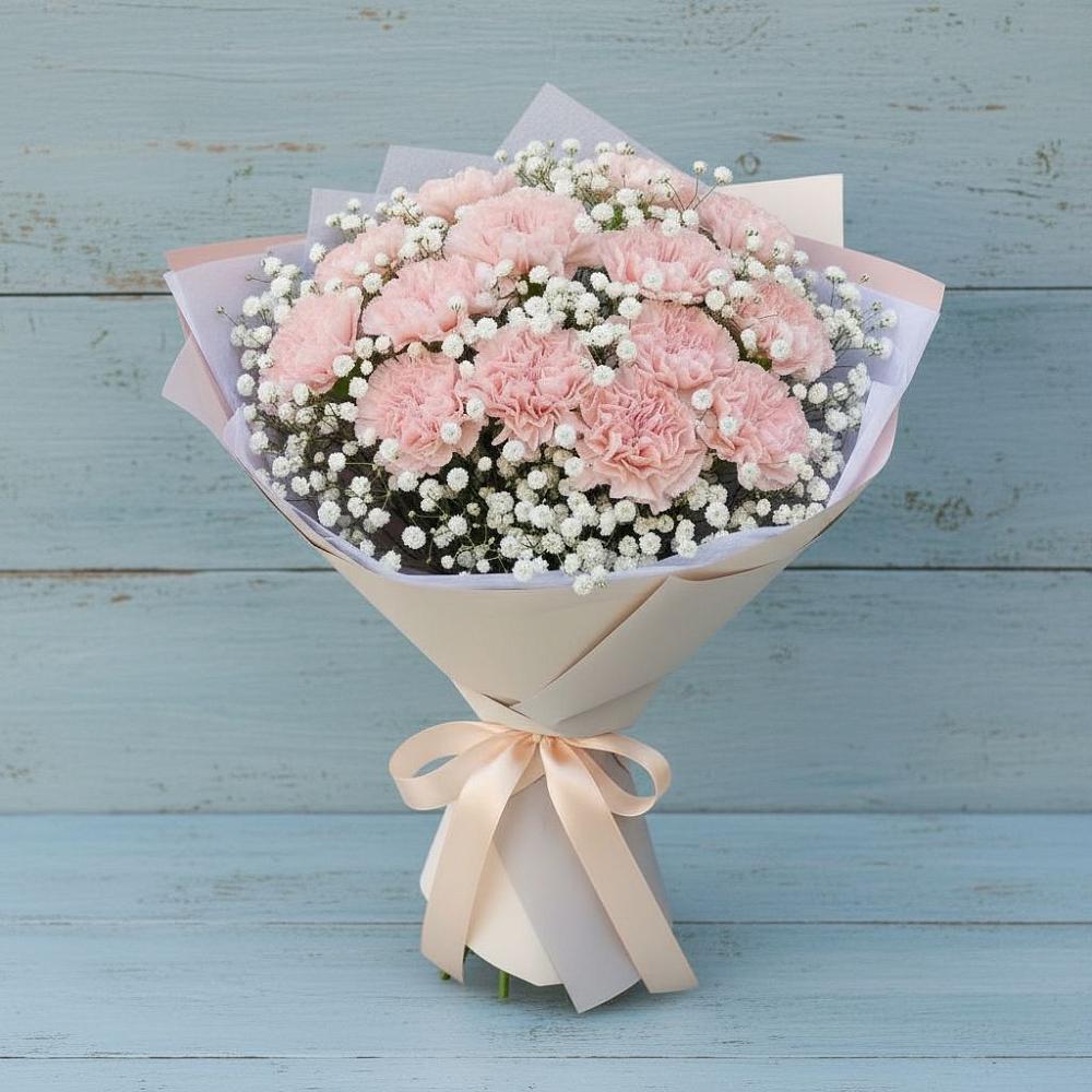 Букет цветов из: Гвоздики в Заводском