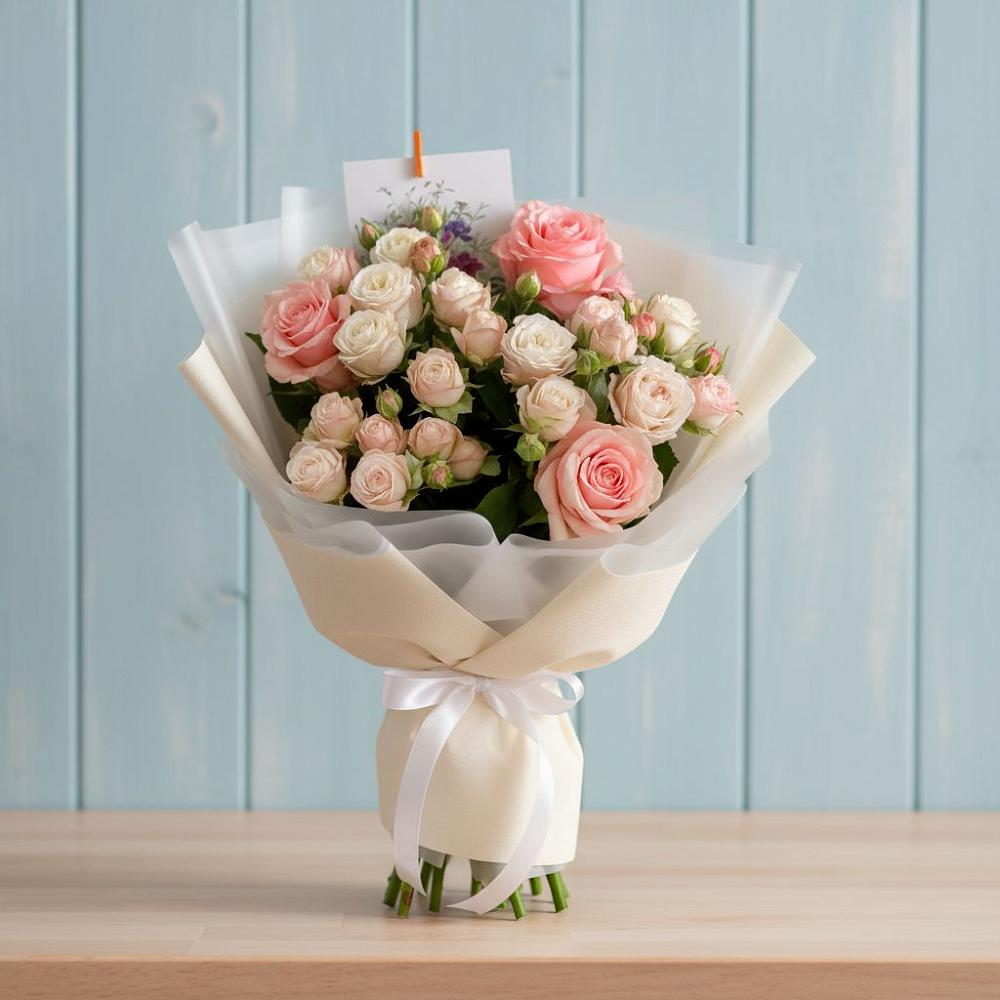 Букет цветов из: Розы в Заводском