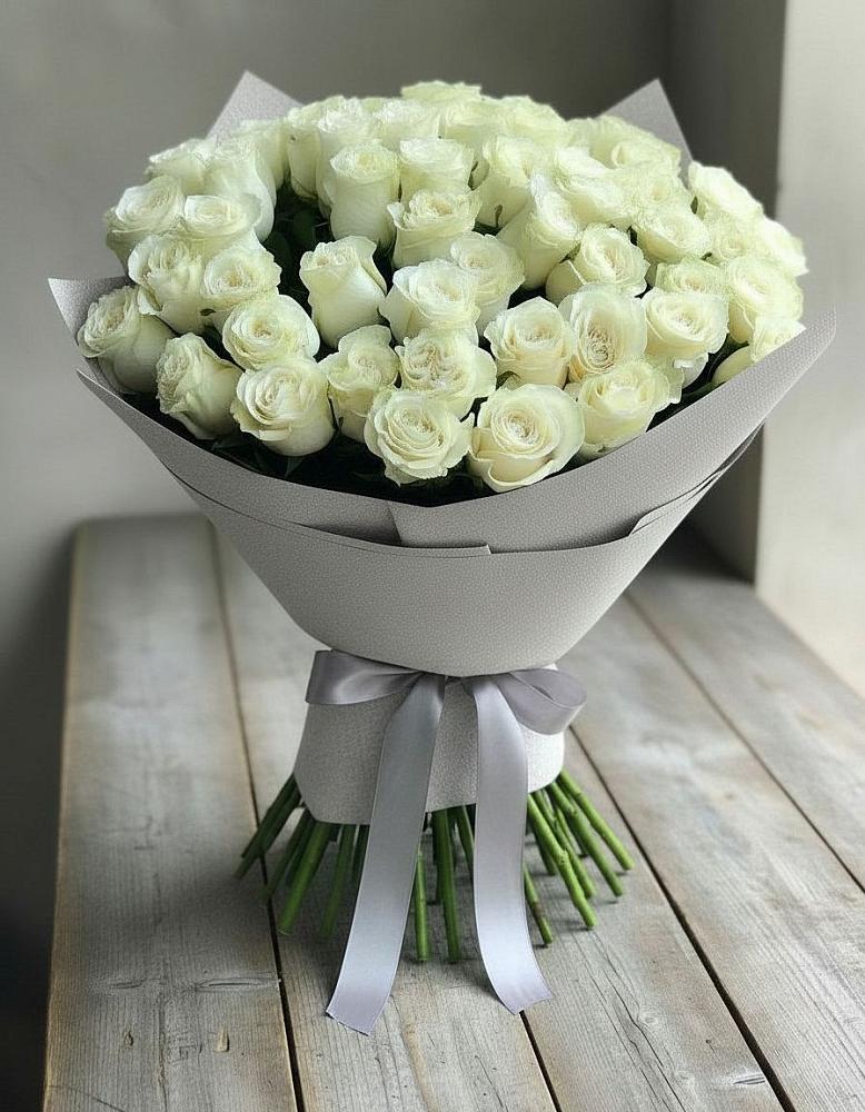 Букет 35 Белых роз в Заводском
