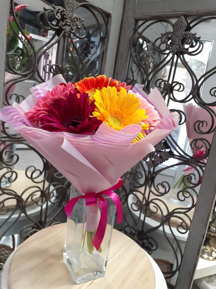 Букет цветов из: Герберы в Заводском