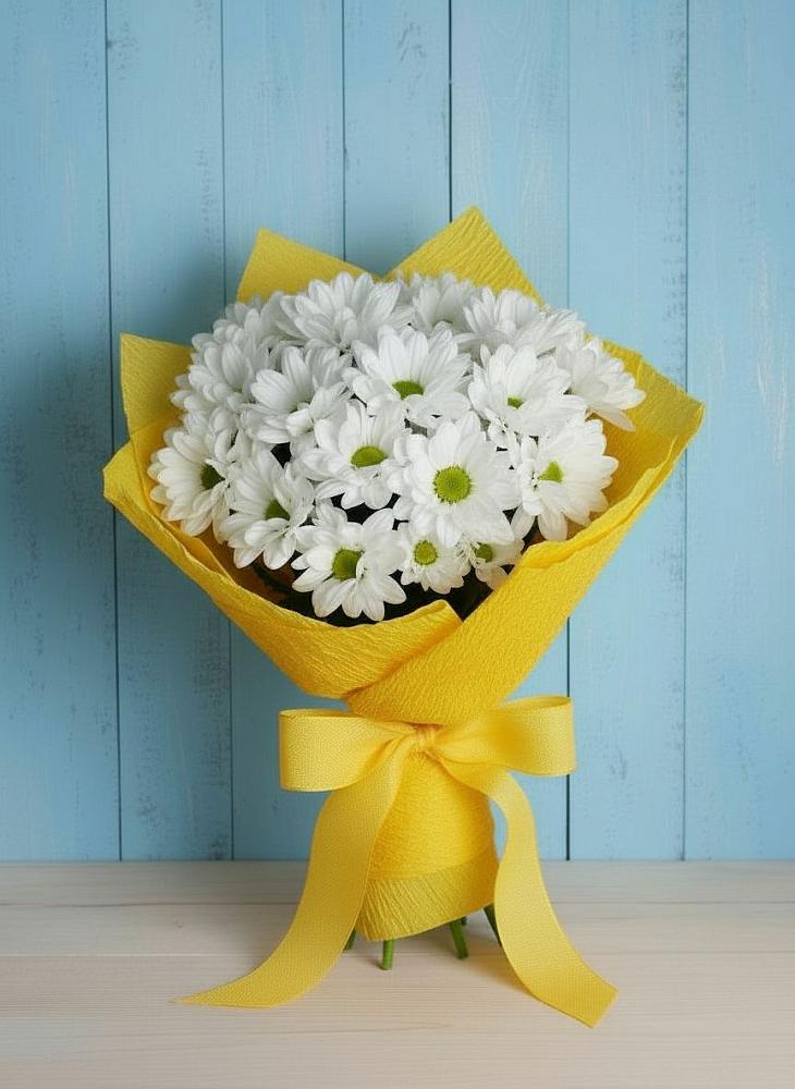 Букет цветов из: Хризантемы в Заводском