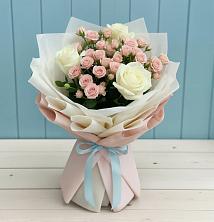 Букет цветов из:  Розы в Заводском