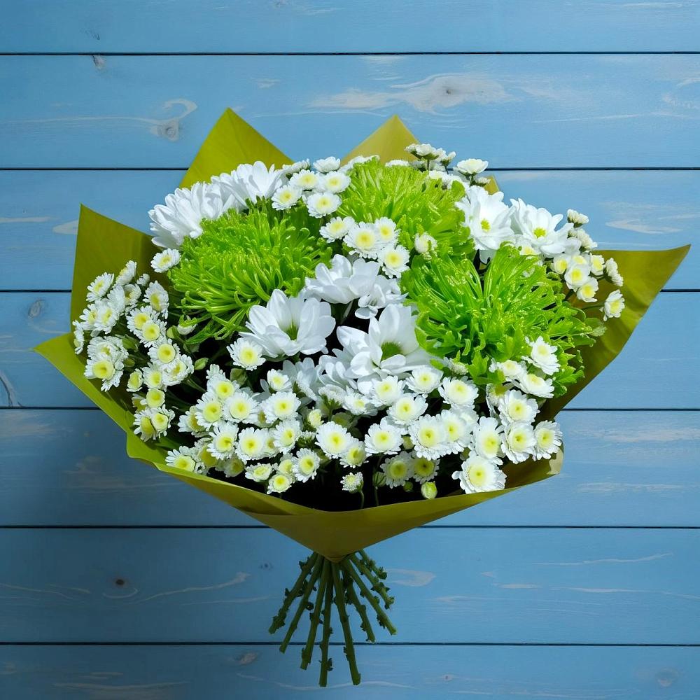 Букет цветов из: Хризантемы в Заводском