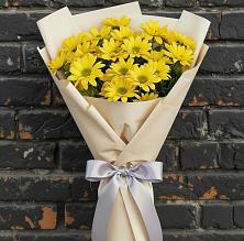 Букет цветов из:  Хризантемы в Заводском