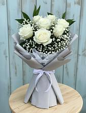 Букет цветов из:  Розы в Заводском