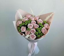 Букет цветов из:  Розы и Хризантемы в Заводском