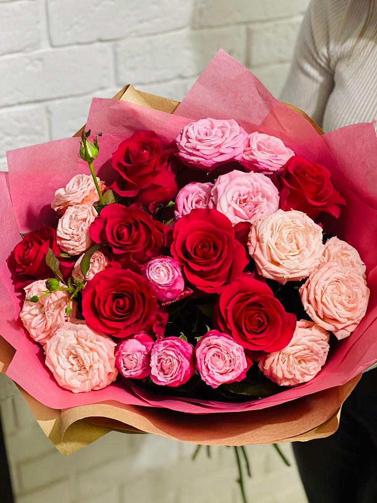 Букет цветов из: Розы в Заводском