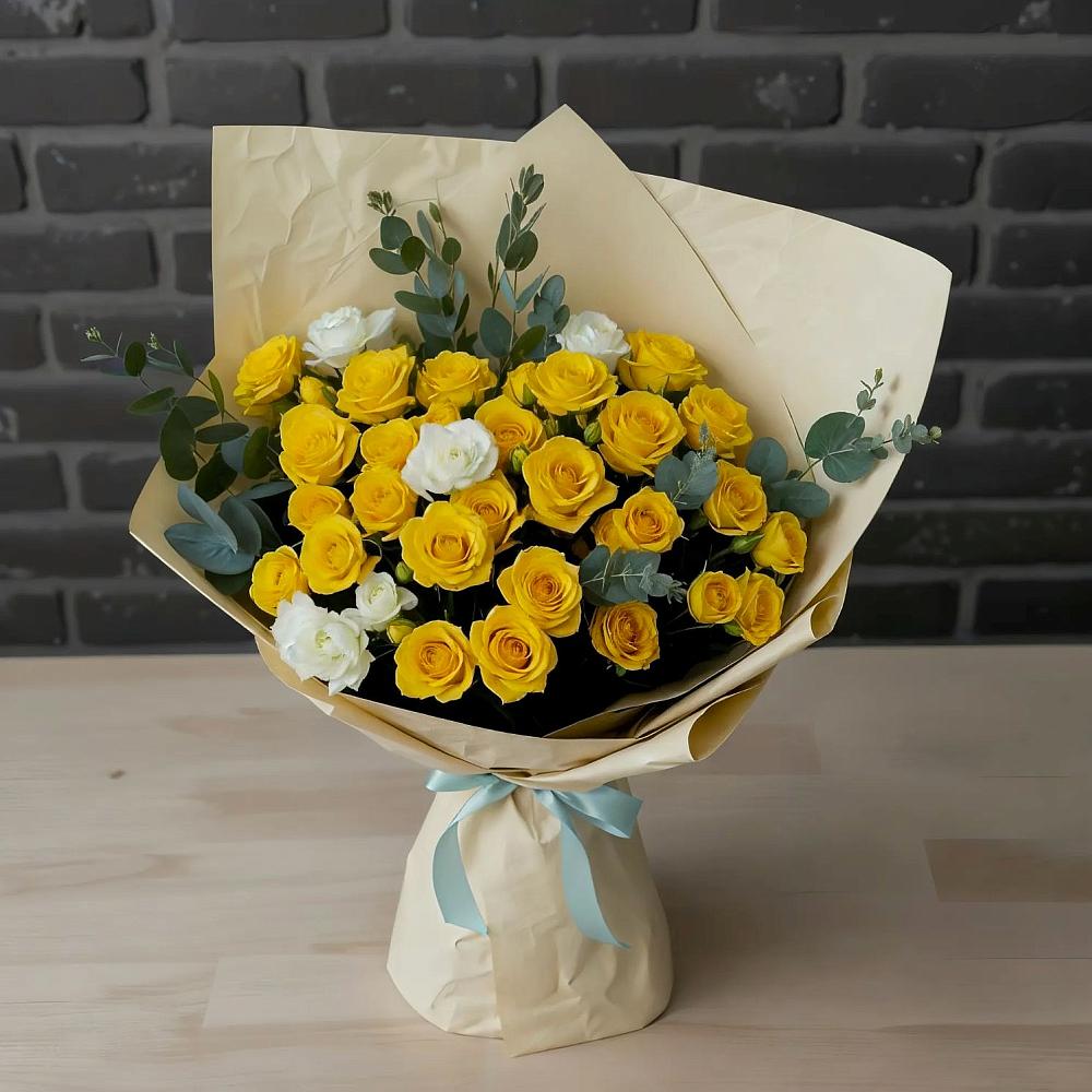 Букет цветов из: Розы в Заводском