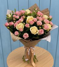 Букет цветов из:  Розы в Заводском