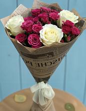 Букет цветов из:  Розы в Заводском