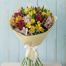 Букет цветов из:  Альстромерии #REPLACE_PRED# Заводском