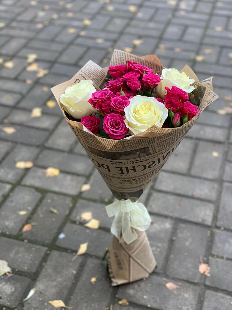 Букет цветов из: Розы в Заводском