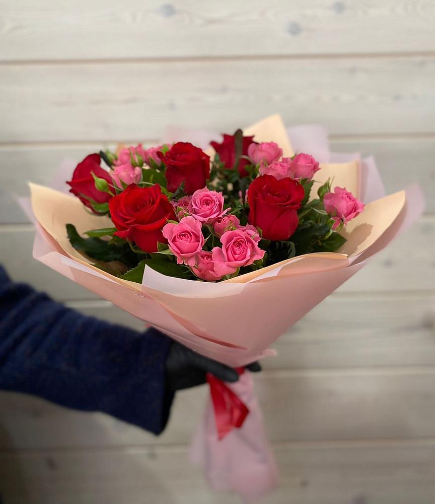 Букет цветов из: Розы в Заводском