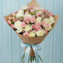 Букет цветов из:  Розы в Заводском